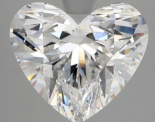 2.76 carat e VVS2 EX Cut IGI heart diamond