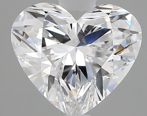1.65 carat d VVS2 EX Cut IGI heart diamond
