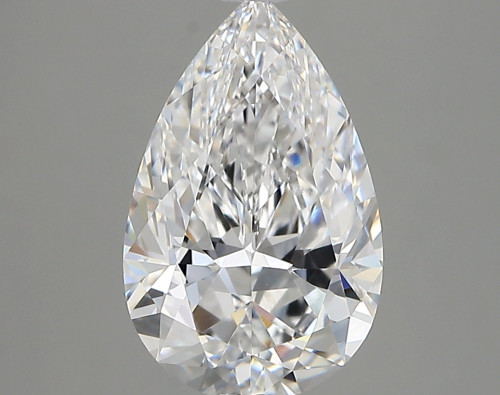2.60 carat d VS1 EX Cut GIA pear diamond
