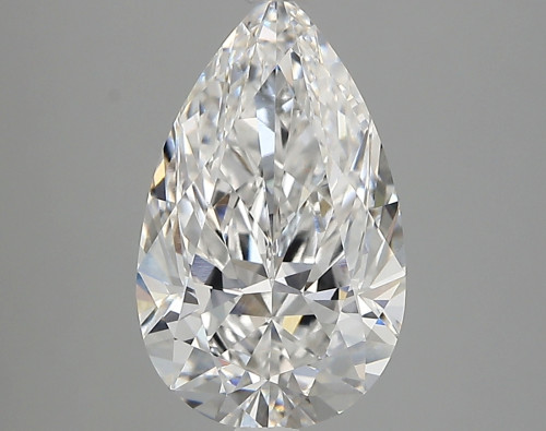 2.78 carat e VVS1 EX Cut IGI pear diamond