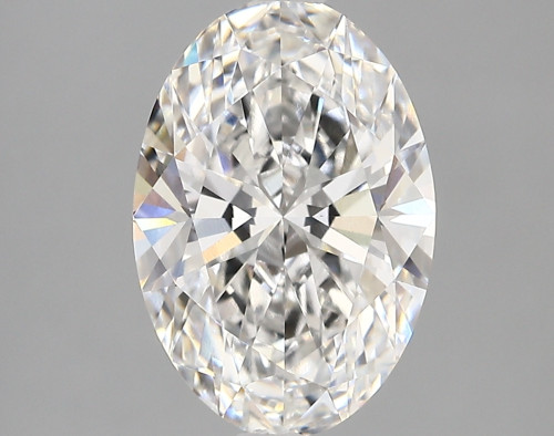 3.16 carat e VVS2 EX Cut IGI oval diamond