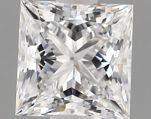 1.12 carat e VVS2 EX Cut IGI princess diamond