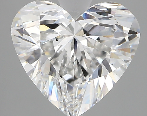 3.14 carat e VS2 EX Cut IGI heart diamond