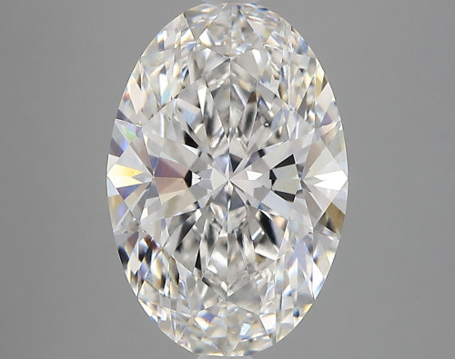 4.03 carat f VVS2 EX Cut IGI oval diamond