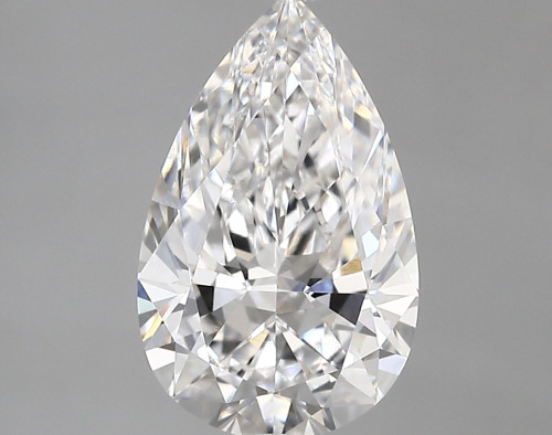 2.45 carat d VVS1 EX Cut IGI pear diamond