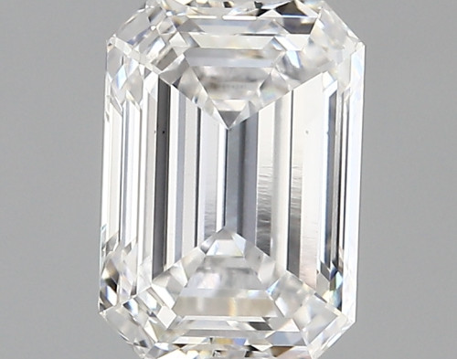 1.71 carat f VVS2 EX Cut IGI emerald diamond