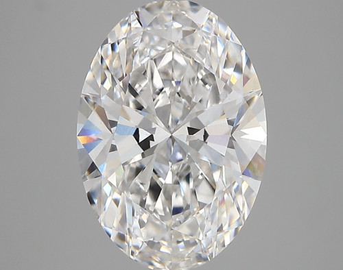 4.02 carat e VVS2 EX Cut IGI oval diamond