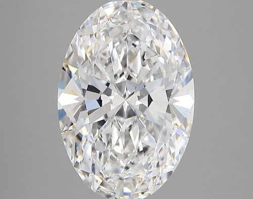 3.16 carat d VS2 EX Cut IGI oval diamond
