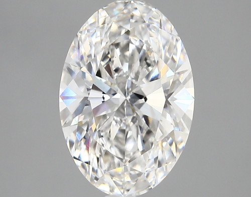 3.37 carat f VS1 EX Cut IGI oval diamond