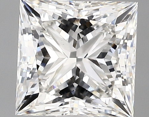 2.37 carat f VVS2 EX Cut IGI princess diamond