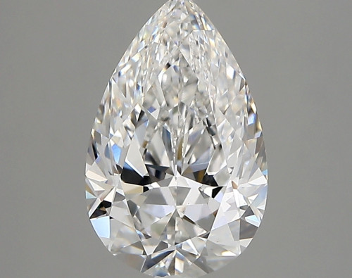 2.29 carat e VS1 EX Cut IGI pear diamond