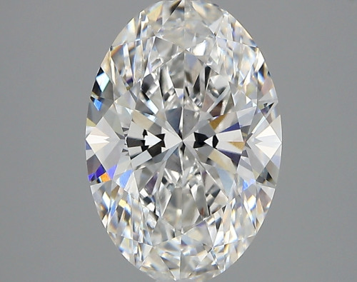 3.15 carat e VVS2 EX Cut IGI oval diamond