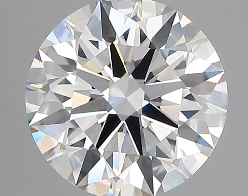 2.44 carat e VS1 EX Cut GIA round diamond