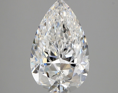 2.75 carat e VVS2 EX Cut IGI pear diamond