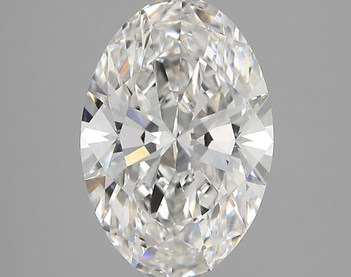 3.02 carat f VVS2 EX Cut IGI oval diamond