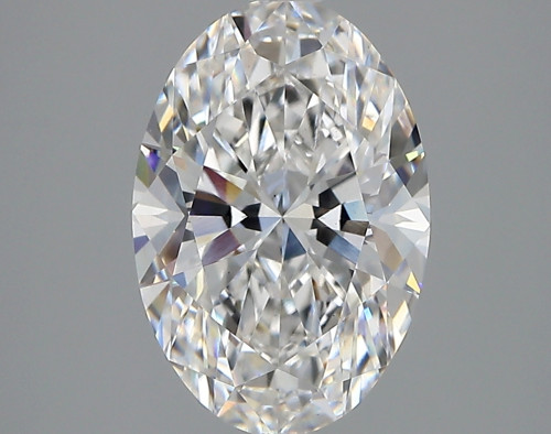 2.72 carat e VVS2 EX Cut IGI oval diamond