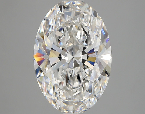 3.78 carat f VS1 EX Cut IGI oval diamond