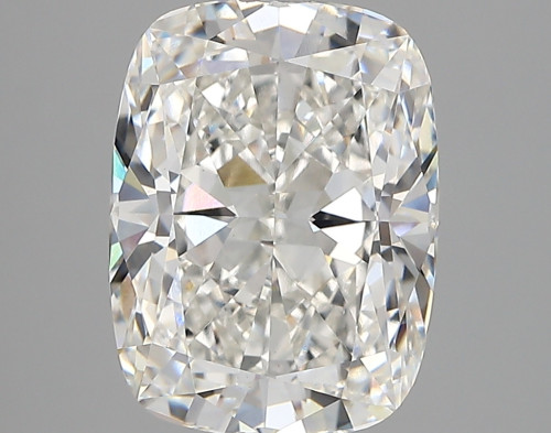 4.02 carat f VVS2 EX Cut IGI cushion diamond