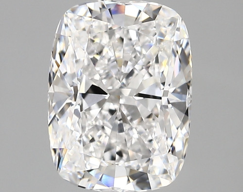 3.21 carat d VVS2 EX Cut IGI cushion diamond