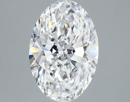 2.89 carat d VVS2 EX Cut IGI oval diamond