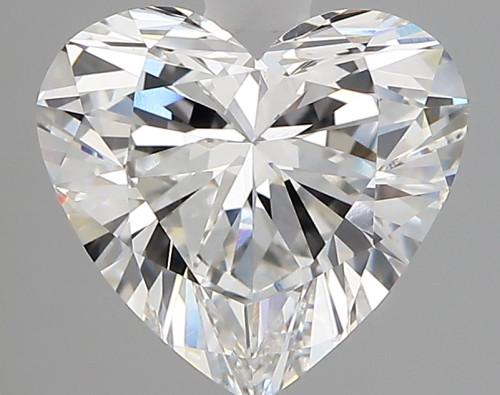 2.79 carat f VVS2 EX Cut IGI heart diamond