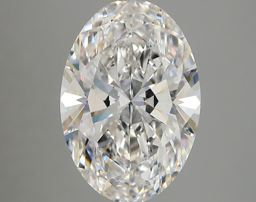 3.72 carat e VVS2 EX Cut IGI oval diamond