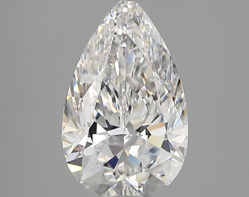 2.12 carat e VVS1 EX Cut IGI pear diamond