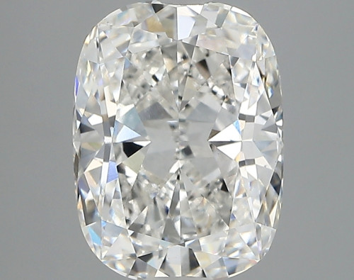 3.16 carat f VVS2 EX Cut IGI cushion diamond