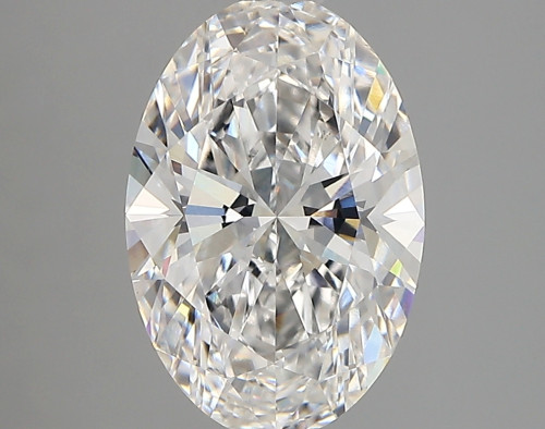 2.86 carat e VVS1 EX Cut IGI oval diamond