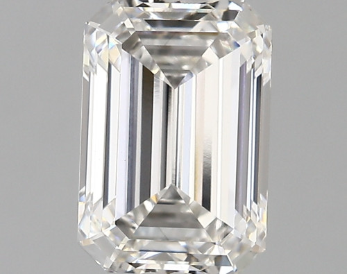 2.7 carat f VVS1 EX Cut IGI emerald diamond