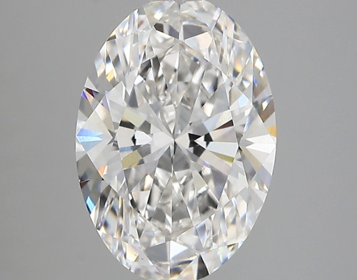 3.02 carat f VVS2 EX Cut IGI oval diamond