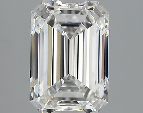 2.10 carat e VVS2 EX Cut IGI emerald diamond