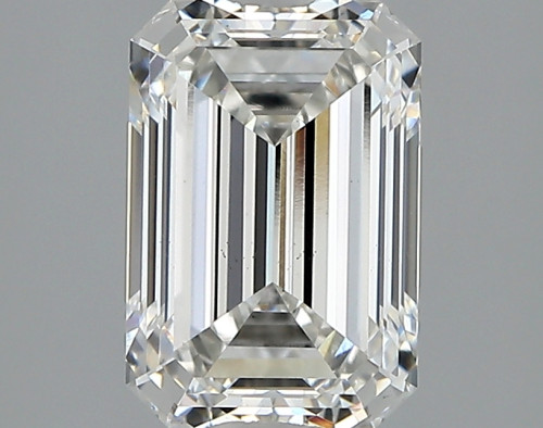 2.33 carat f VS2 EX Cut IGI emerald diamond