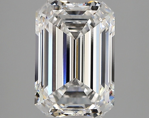 3.06 carat e VS1 EX Cut IGI emerald diamond