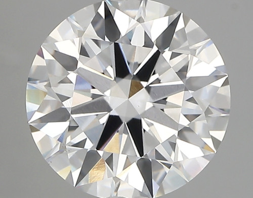 3.47 carat e VVS2 ID Cut IGI round diamond