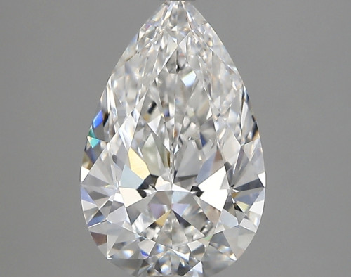 2.4 carat e VVS1 EX Cut IGI pear diamond
