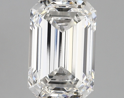 3.01 carat e VVS2 EX Cut IGI emerald diamond