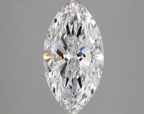 2.05 carat d VVS2 EX Cut IGI marquise diamond