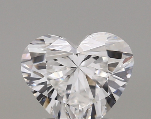 1.33 carat f VVS2 EX Cut IGI heart diamond