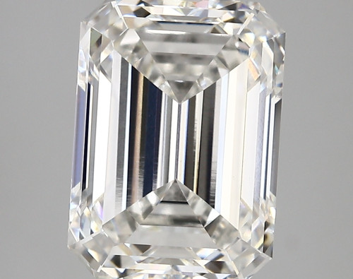 5.44 carat f VVS2 EX Cut IGI emerald diamond