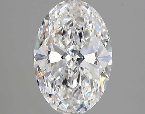 2.18 carat d VVS2 EX Cut IGI oval diamond
