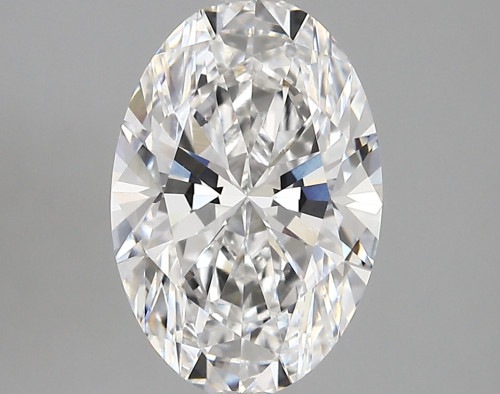 3.15 carat e VVS2 EX Cut IGI oval diamond