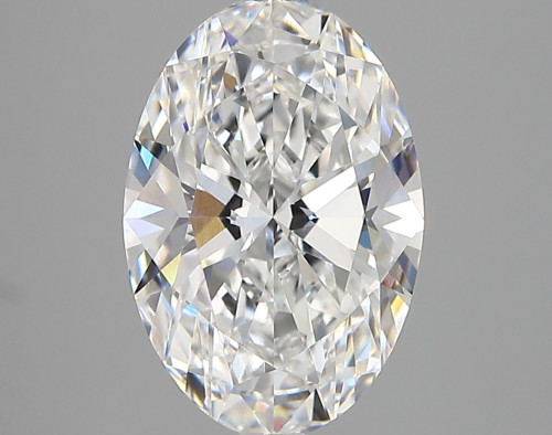 3.15 carat e VVS2 EX Cut IGI oval diamond