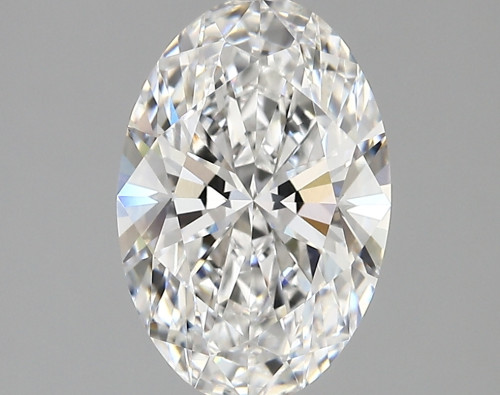 2.64 carat d IF EX Cut IGI oval diamond