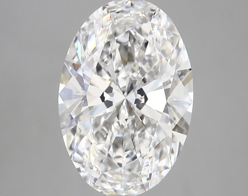 3.74 carat e VVS1 EX Cut IGI oval diamond