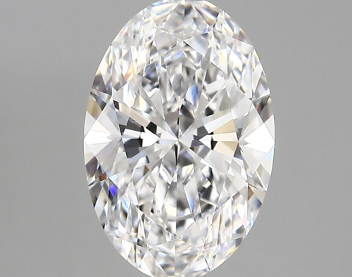 2.17 carat d VVS2 EX Cut IGI oval diamond
