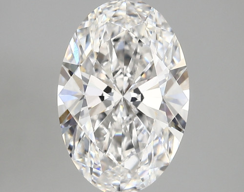 3.37 carat d VVS1 EX Cut IGI oval diamond