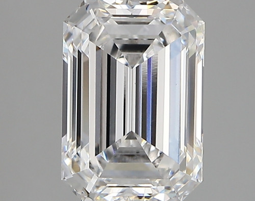 2.47 carat d VVS2 EX Cut IGI emerald diamond