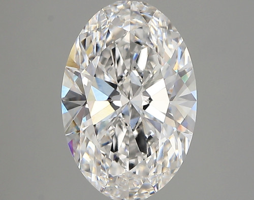 3 carat e VVS2 EX Cut IGI oval diamond