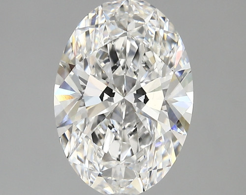 2.73 carat e VVS2 EX Cut IGI oval diamond